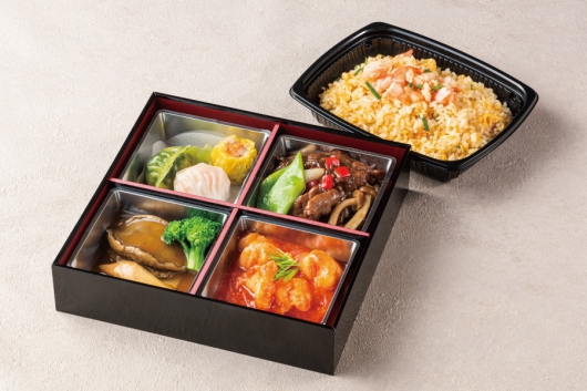 蝦夷鮑弁当　1名様用（2025年3月31日まで販売予定）